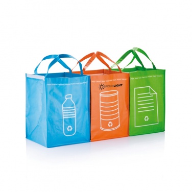Logotrade corporate gift picture of: 3pcs recycle waste bags