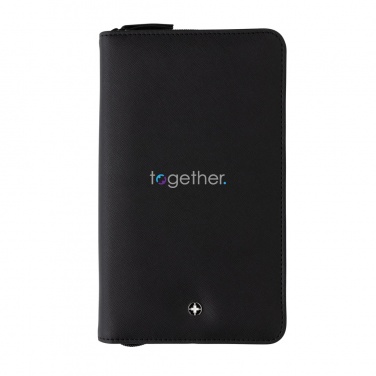 Logo trade promotional giveaways picture of: Swiss Peak Heritage RCS rPU RFID travel wallet