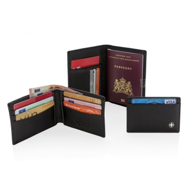 Logotrade business gift image of: RFID anti-skimming passport holder