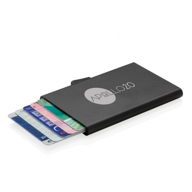 Logotrade promotional merchandise picture of: C-Secure aluminium RFID card holder