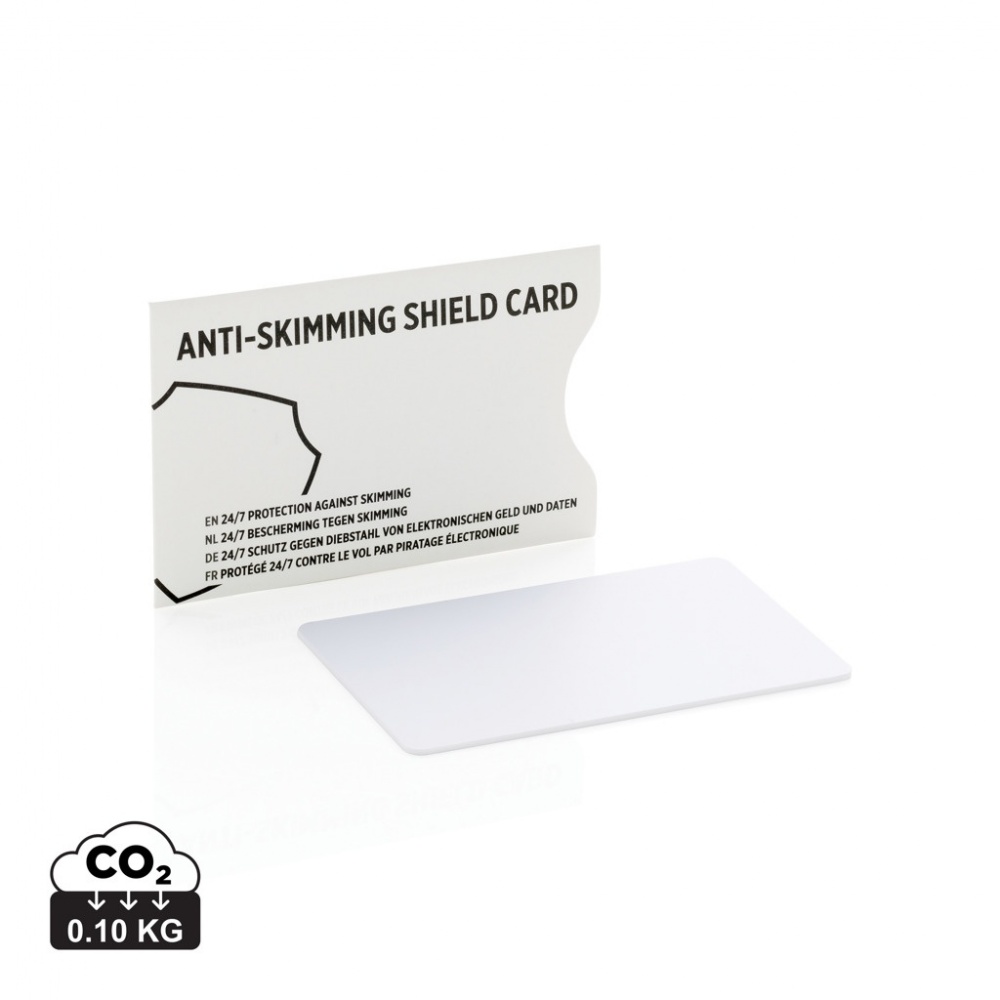 Logo trade business gift photo of: Anti-skimming RFID shield card with active jamming chip