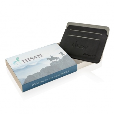 Logo trade promotional products image of: Quebec RFID safe cardholder