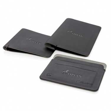 Logo trade promotional merchandise picture of: Quebec RFID safe cardholder