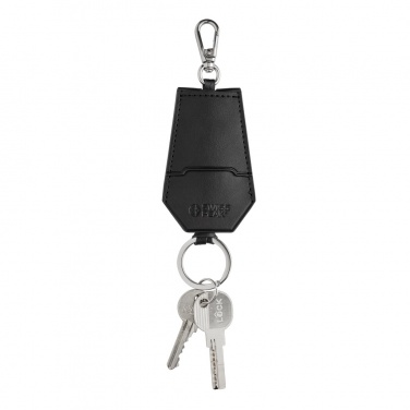 Logotrade promotional item picture of: SP Tula RCS certified recycled PU key holder and pen set
