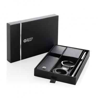 Logo trade promotional giveaways picture of: SP Tula RCS certified rPU 3 piece deluxe gift set