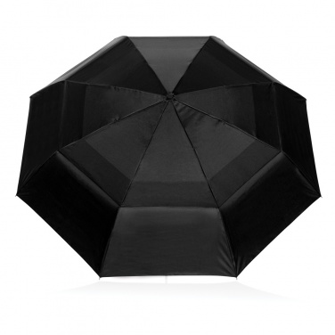 Logo trade promotional merchandise image of: Swiss Peak Aware™ Tornado 27” pocket storm umbrella