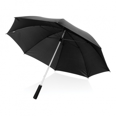 Logo trade business gifts image of: Swiss Peak Aware™ Ultra-light manual 25” Alu umbrella