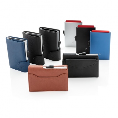 Logo trade corporate gifts picture of: C-Secure RFID card holder & wallet