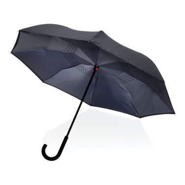 Logotrade promotional merchandise photo of: 23" Impact AWARE™ RPET 190T reversible umbrella