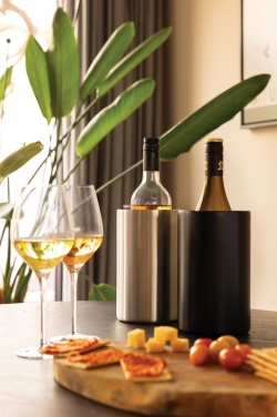 Logo trade promotional giveaways image of: Vino RCS certified recycled stainless steel wine bucket