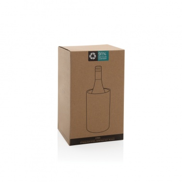 Logotrade business gift image of: Vino RCS certified recycled stainless steel wine bucket