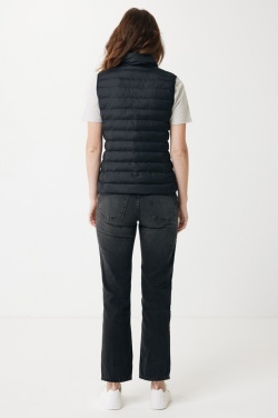 Logo trade promotional gift photo of: Iqoniq Meru women recycled polyester bodywarmer