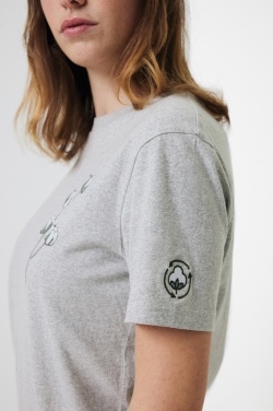 Logo trade promotional giveaway photo of: Iqoniq Manuel recycled cotton t-shirt undyed