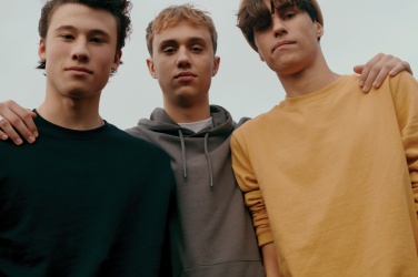 Logotrade promotional giveaway image of: Iqoniq Zion recycled cotton crew neck