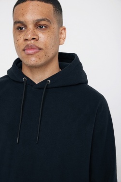 Logo trade promotional giveaway photo of: Iqoniq Trivor recycled polyester microfleece hoodie