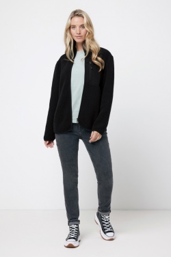 Logo trade promotional gifts image of: Iqoniq Diran recycled polyester pile fleece jacket