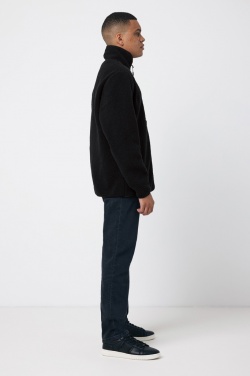 Logo trade corporate gift photo of: Iqoniq Diran recycled polyester pile fleece jacket