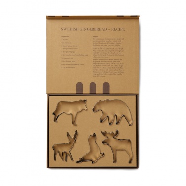 Logotrade promotional gifts photo of: VINGA Nordic big 5 cookie cutter 5-piece set