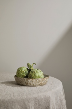 Logo trade corporate gifts picture of: VINGA Nuvem stoneware serving bowl