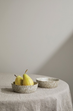 Logo trade promotional gift photo of: VINGA Nuvem stoneware mini bowl, 2 pcs set