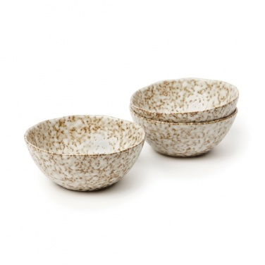 Logo trade promotional giveaways picture of: VINGA Nuvem stoneware mini bowl, 3 pcs set
