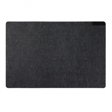 Logo trade advertising products picture of: VINGA Albon GRS recycled felt desk pad