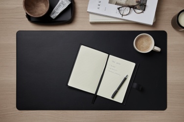 Logo trade promotional gifts picture of: VINGA Timo PU RCS RPET desk pad