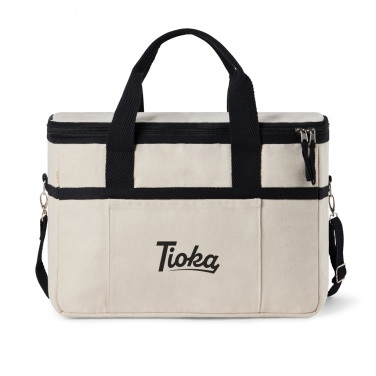 Logotrade promotional gift picture of: VINGA Volonne AWARE™ recycled canvas cooler basket