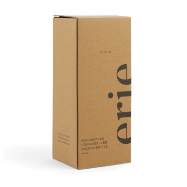 Logotrade advertising product picture of: VINGA Erie RCS steel vacuum bottle 450 ML