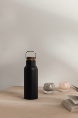 Logo trade business gift photo of: VINGA Ciro RCS recycled vacuum bottle 580ml