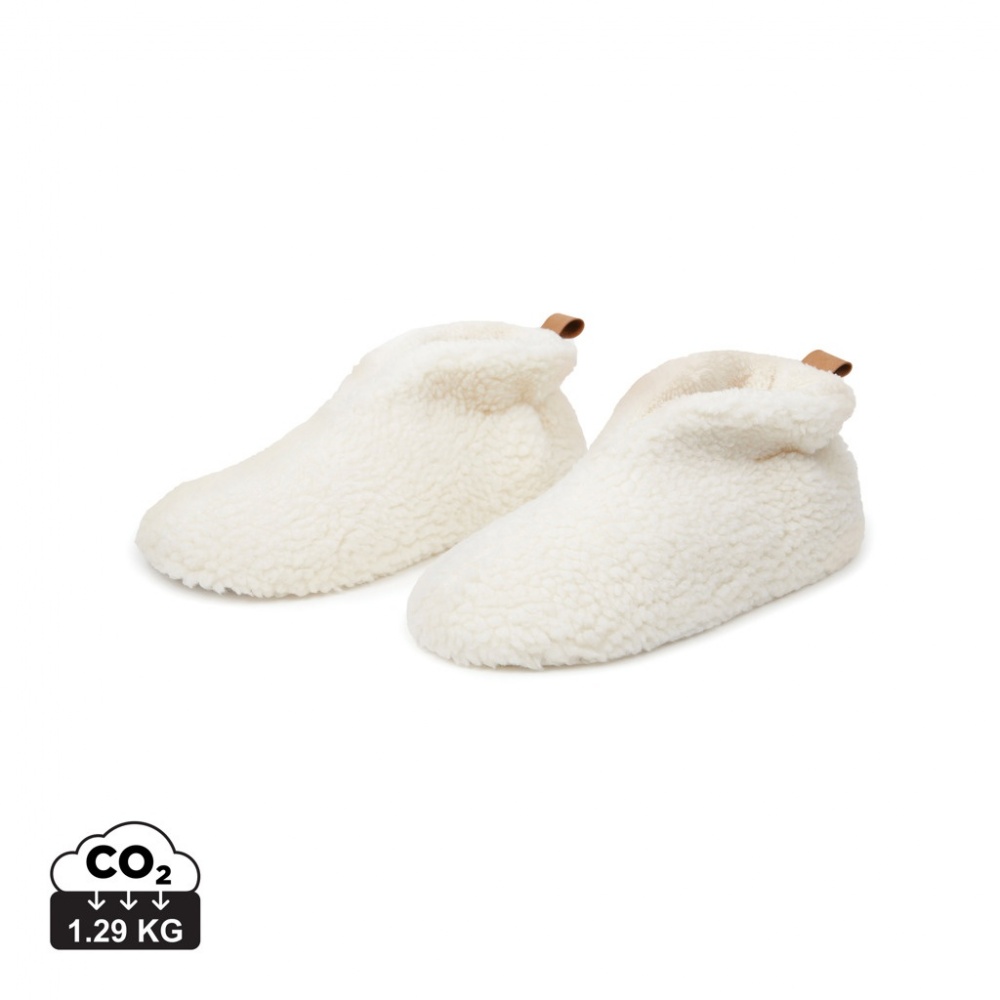 Logotrade promotional product image of: VINGA Santos RCS recycled pet cosy slippers