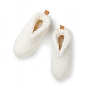Logo trade corporate gifts picture of: VINGA Santos RCS recycled pet cosy slippers