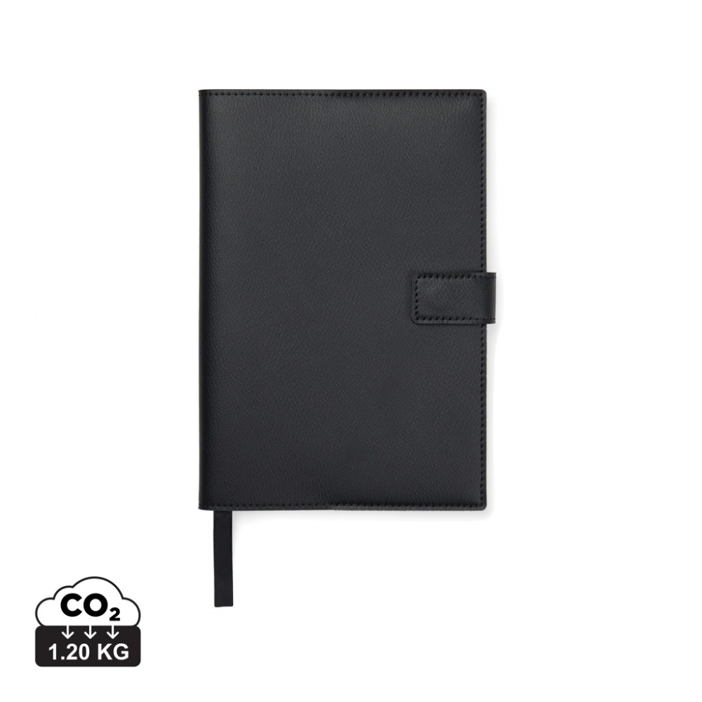 Logo trade advertising product photo of: VINGA Timo PU RCS RPET notebook
