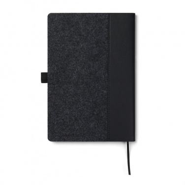 Logo trade advertising products image of: VINGA Albon GRS recycled felt notebook
