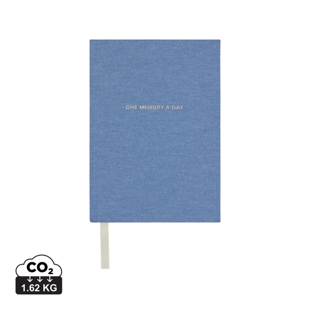 Logo trade promotional items image of: VINGA One memory a day GRS recycled paper journal