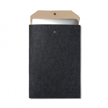 Logotrade corporate gift image of: VINGA Albon GRS recycled felt 17" laptop sleeve