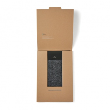 Logotrade promotional gifts photo of: VINGA Albon GRS recycled felt 17" laptop sleeve