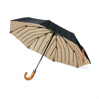 Logotrade business gift image of: VINGA Bosler AWARE™ recycled pet 21" foldable umbrella