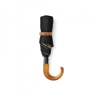 Logo trade promotional product photo of: VINGA Bosler AWARE™ recycled pet 21" foldable umbrella