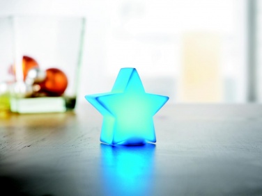 Logo trade business gift photo of: Star colour changing light