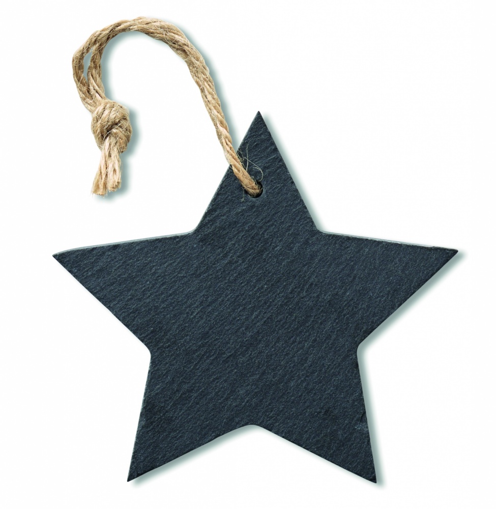 Logotrade business gift image of: Slate xmas hanger star