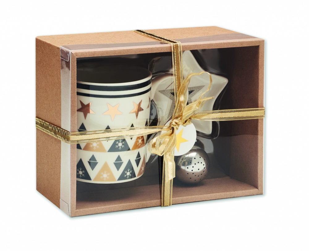 Logotrade promotional product image of: Mug mini plate filter in box