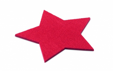 Logotrade corporate gift picture of: RPET 4 felt coaster set