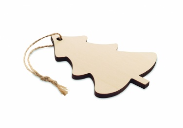 Logo trade promotional item photo of: Christmas ornament tree