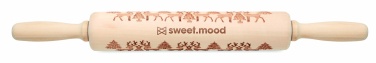 Logotrade promotional giveaway picture of: Christmas pastry wooden rolling