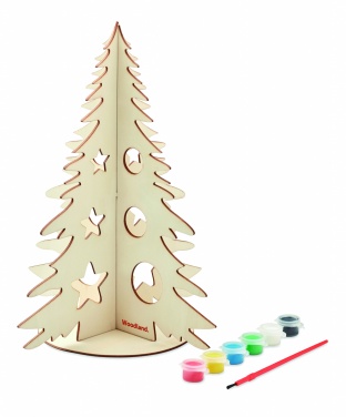 Logotrade promotional giveaway image of: DIY wooden Christmas tree