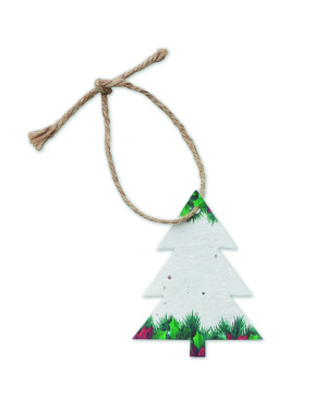 Logotrade promotional merchandise photo of: Seed paper Xmas ornament
