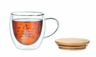 Logotrade promotional giveaway picture of: Double wall borosilicate mug