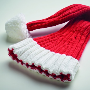 Logotrade promotional merchandise image of: Long Christmas knitted beanie