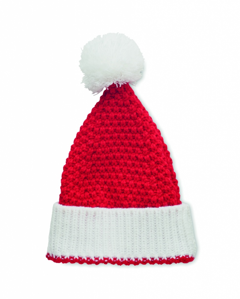Logo trade promotional items image of: Christmas knitted beanie
